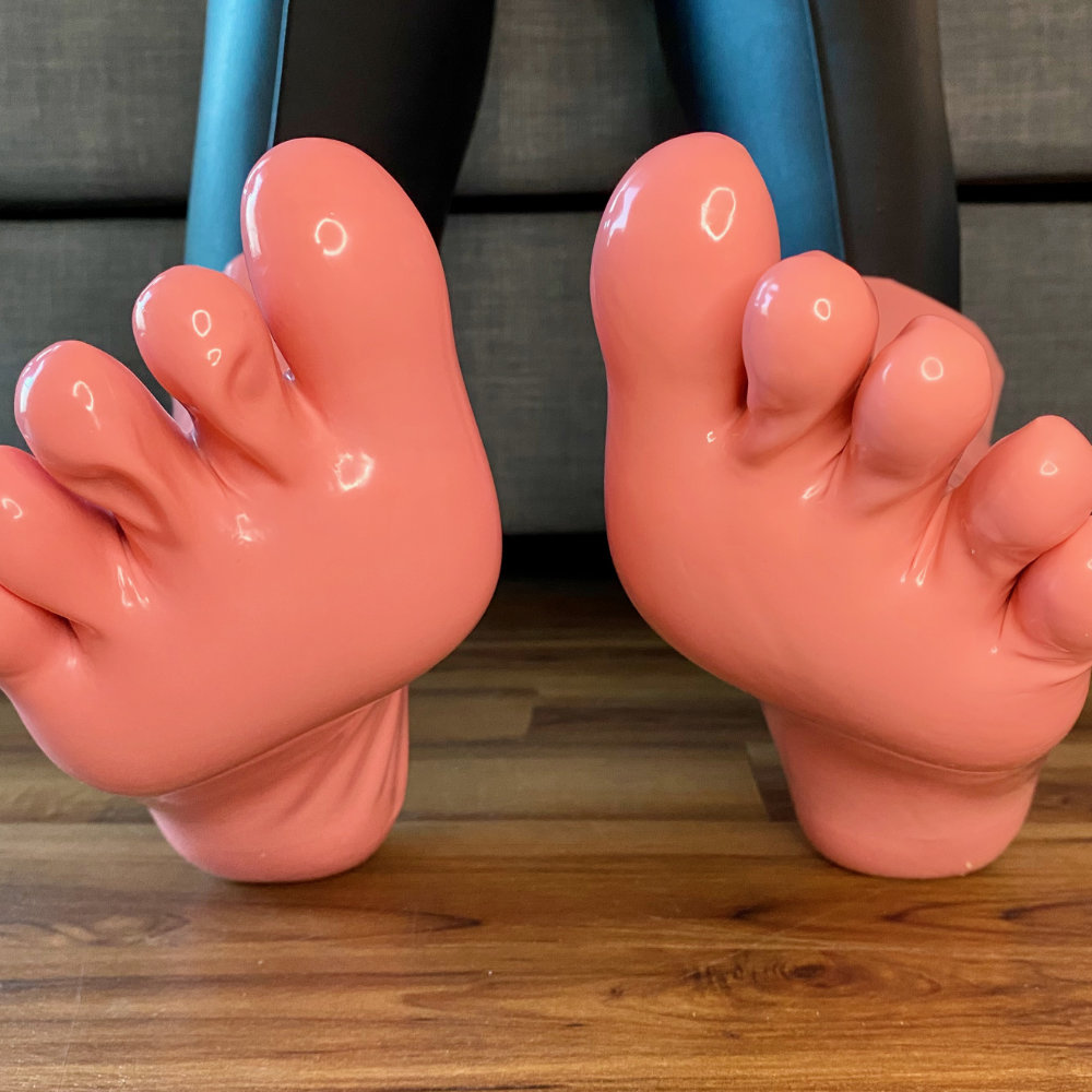 Strawberry Shortcake Latex Toe Socks